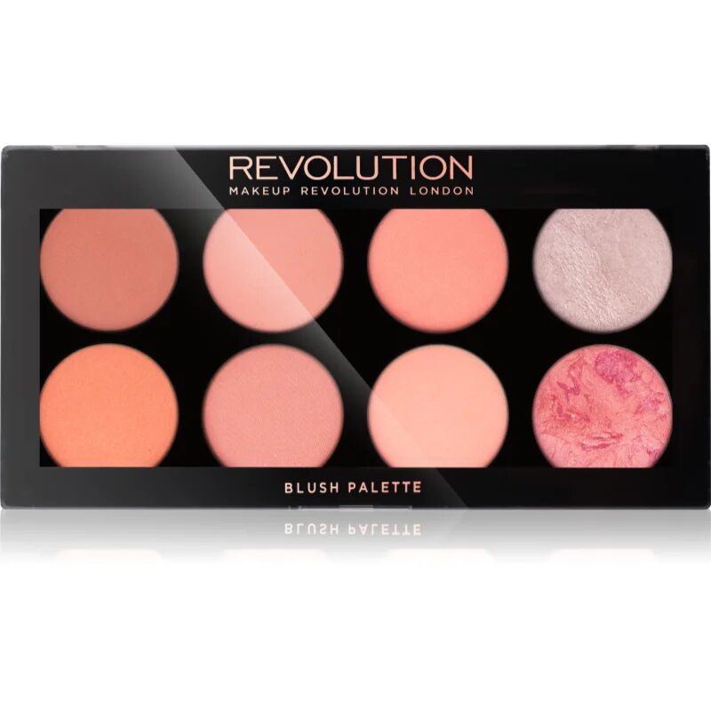 Revolution Ultra Blush paleta tvářenek odstín Hot Spice 13 g
