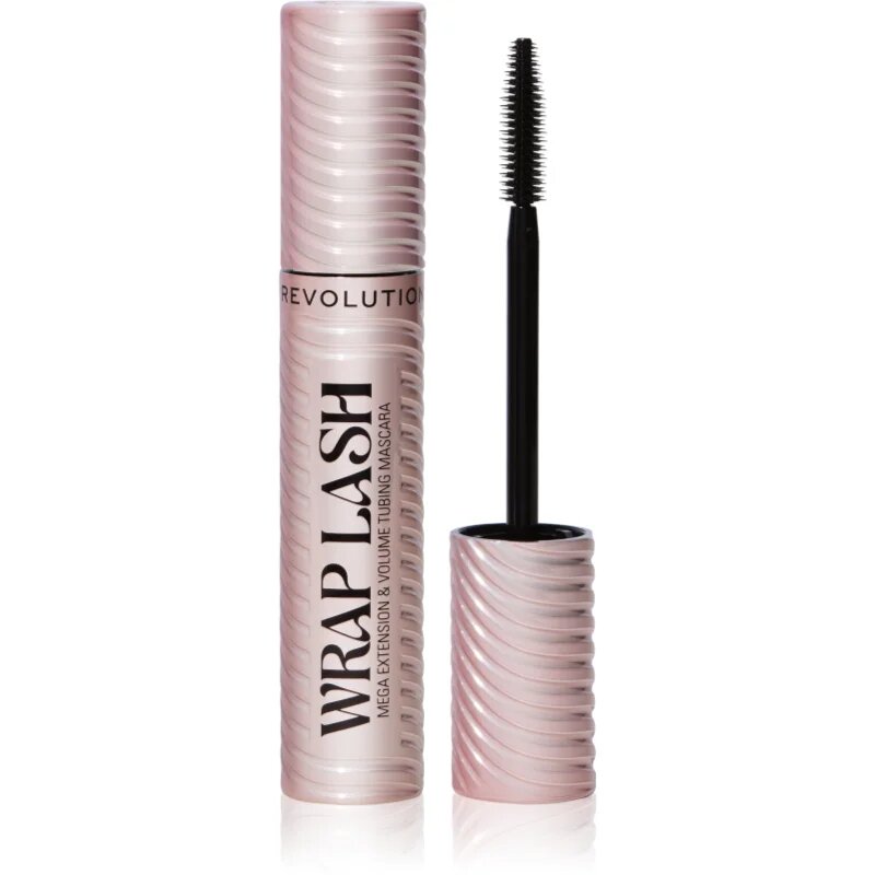 Revolution Wrap Lash Tubing řasenka pro prodloužení natočení a objem odstín Black 8.5 ml