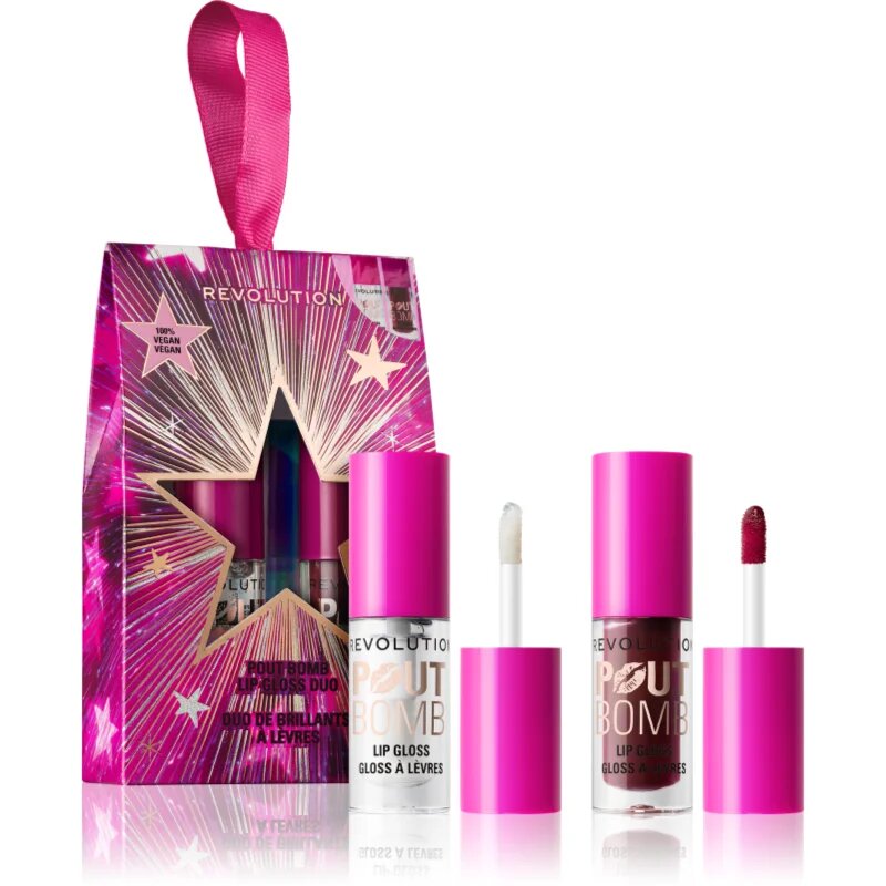 Revolution Xmas 2025 Pout Bomb vánoční dárková sada na rty