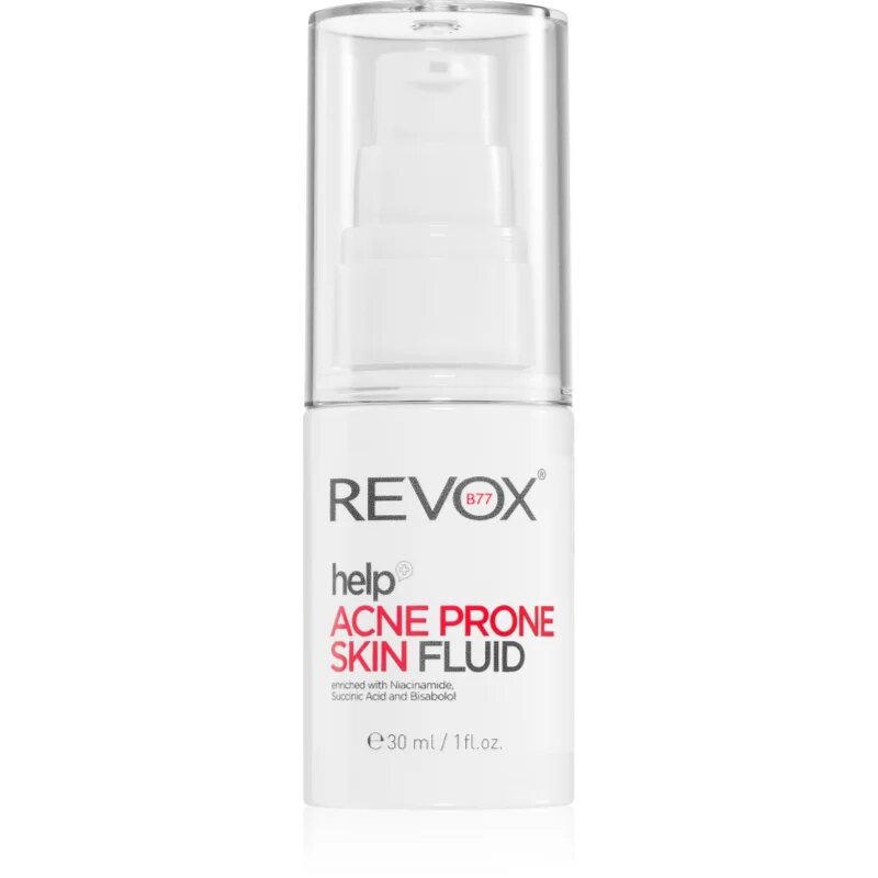 Revox B77 Help Acne Prone Skin Fluid lehký hydratační fluid na aknózní pleť 30 ml