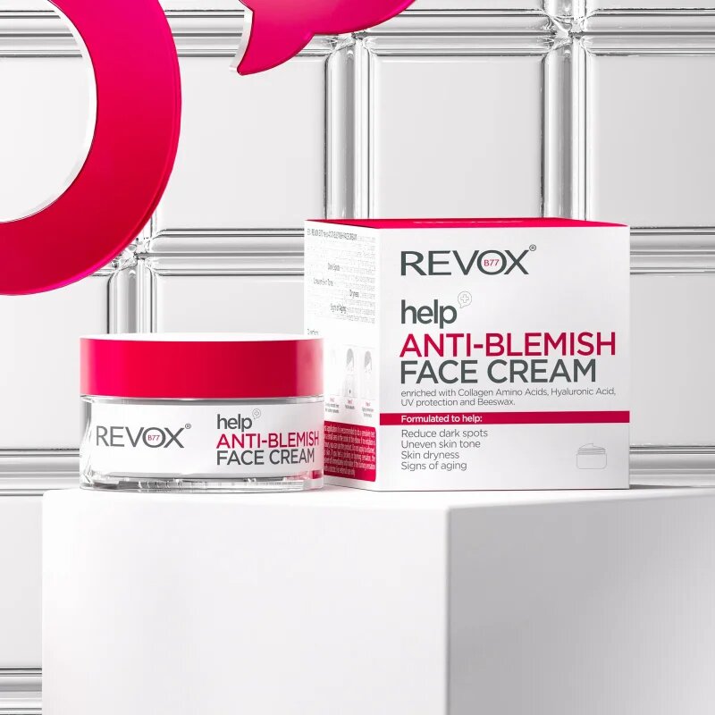 Revox B77 Help Anti-Blemish Face Cream hydratační krém proti nedokonalostem pleti 50 ml