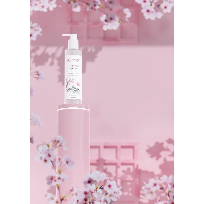 Revox B77 Japanese Routine Face Peeling Aqua Gel jemný čisticí peeling na obličej 250 ml