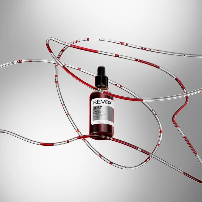 Revox B77 JUST AHA 30% + BHA 4% vyhlazující exfoliační sérum pro obnovu povrchu pleti 30 ml