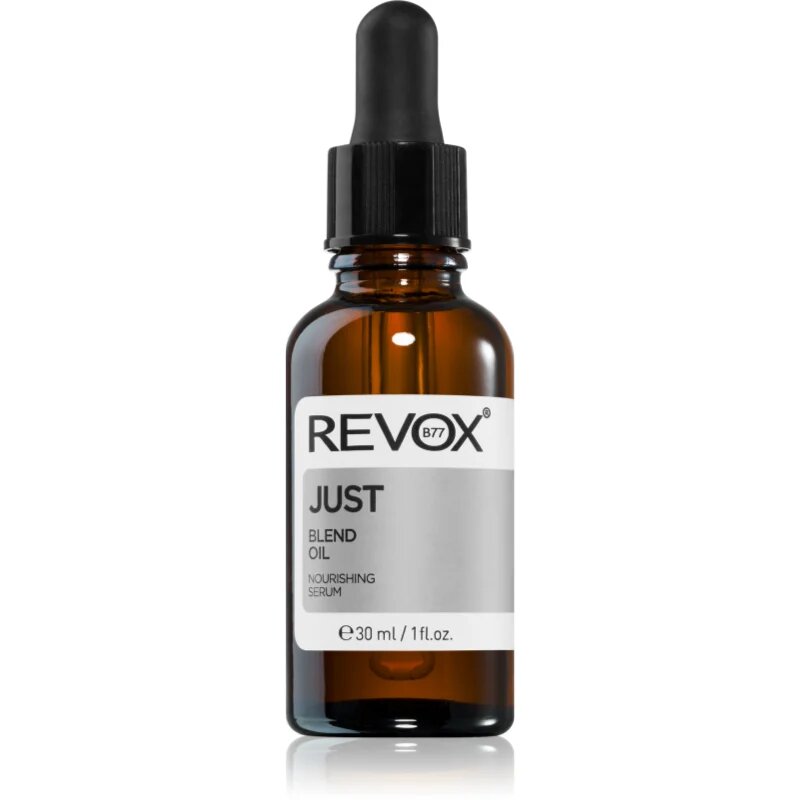 Revox B77 JUST Blend Oil vyživující olejové sérum na obličej a krk 30 ml