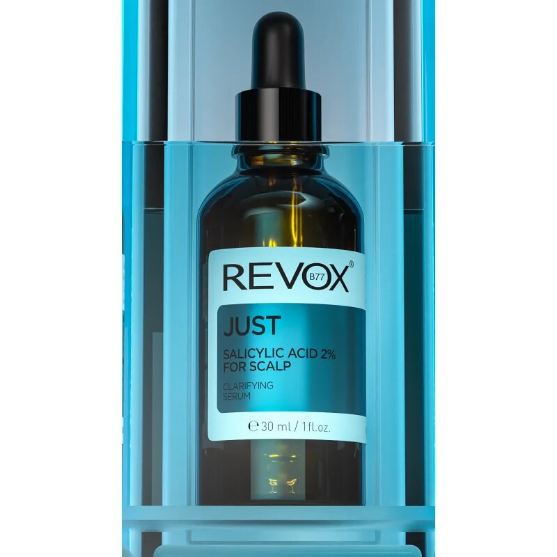 Revox B77 JUST Salicylic Acid 2% hloubkově čisticí sérum pro vlasovou pokožku 30 ml