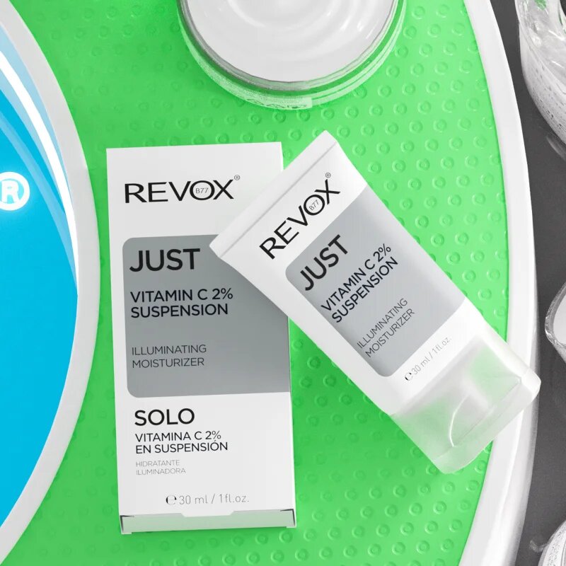 Revox B77 Just Vitamin C 2% Suspension rozjasňující hydratační krém na obličej a krk 30 ml