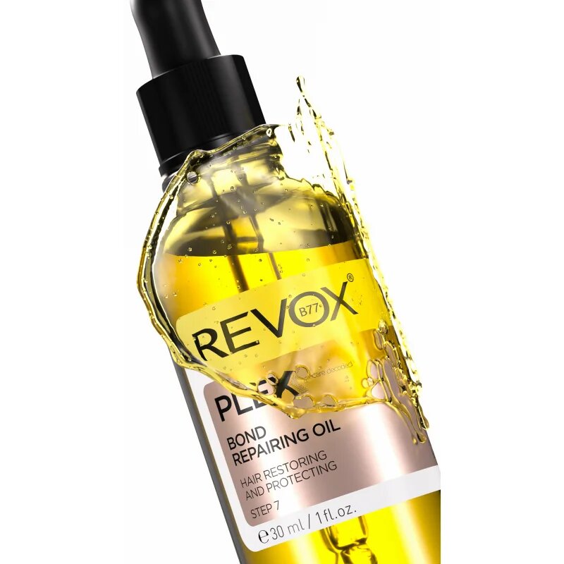 Revox B77 PLEX Bond Repairing Oil. Step 7 vyživující olej pro lesk a hebkost vlasů 30 ml