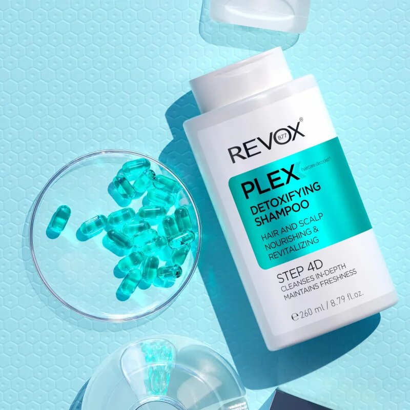 Revox B77 PLEX Detoxifying Shampoo. Step 4D čisticí detoxikační šampon 260 ml