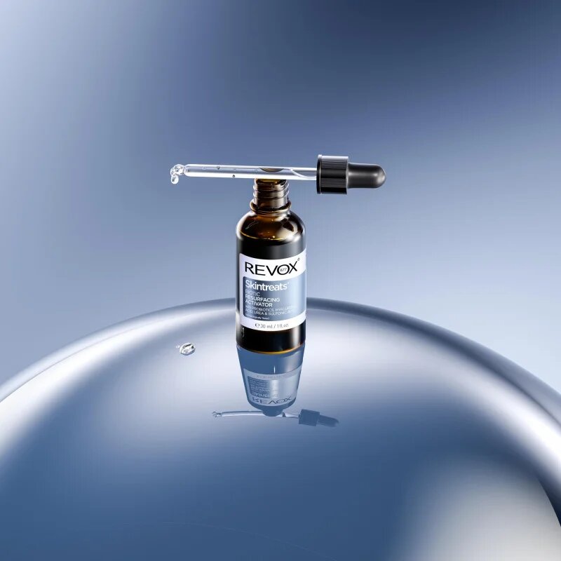 Revox B77 Skintreats Biotic Resurfacing Activator vyhlazující exfoliační sérum pro rozjasnění pleti 30 ml
