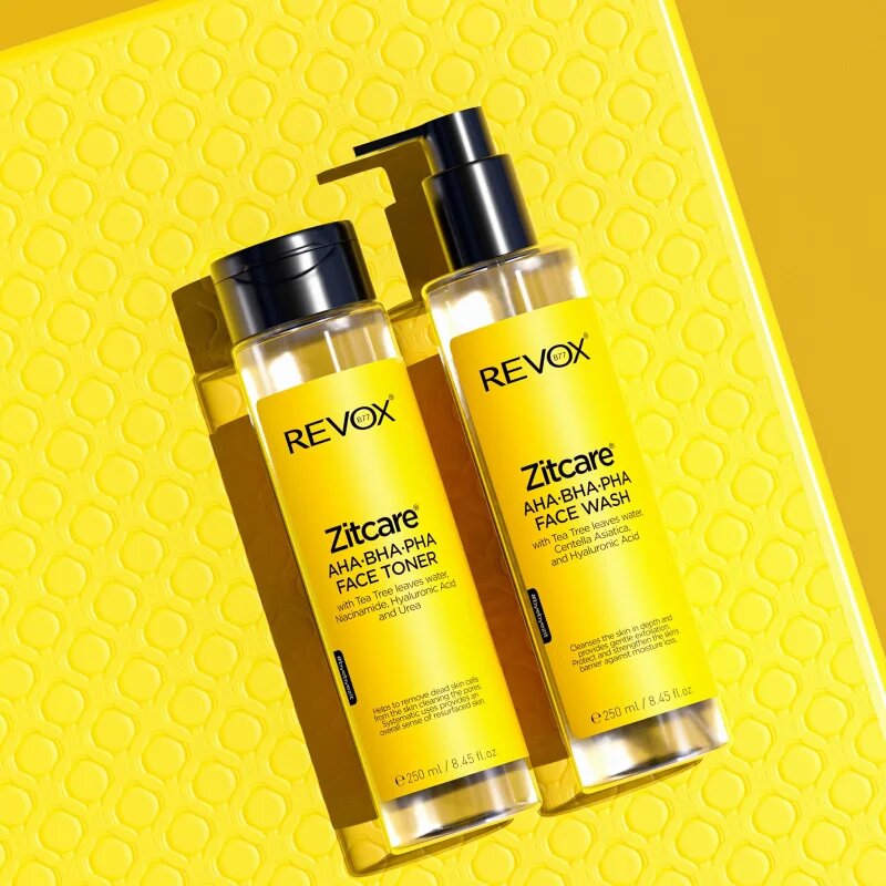 Revox B77 Zitcare AHA BHA PHA Active Face Toner jemné čisticí tonikum 250 ml