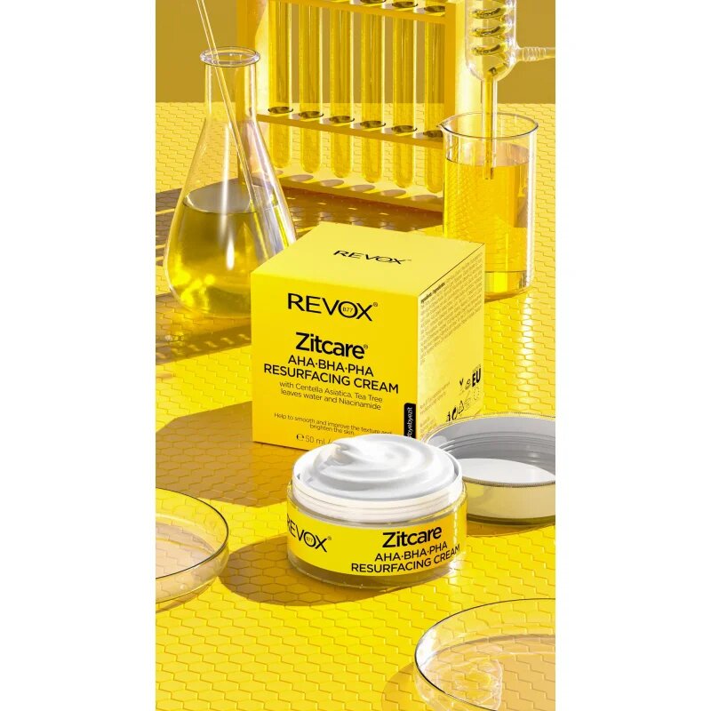 Revox B77 Zitcare AHA BHA PHA Resurfacing Cream vyhlazující noční krém 50 ml