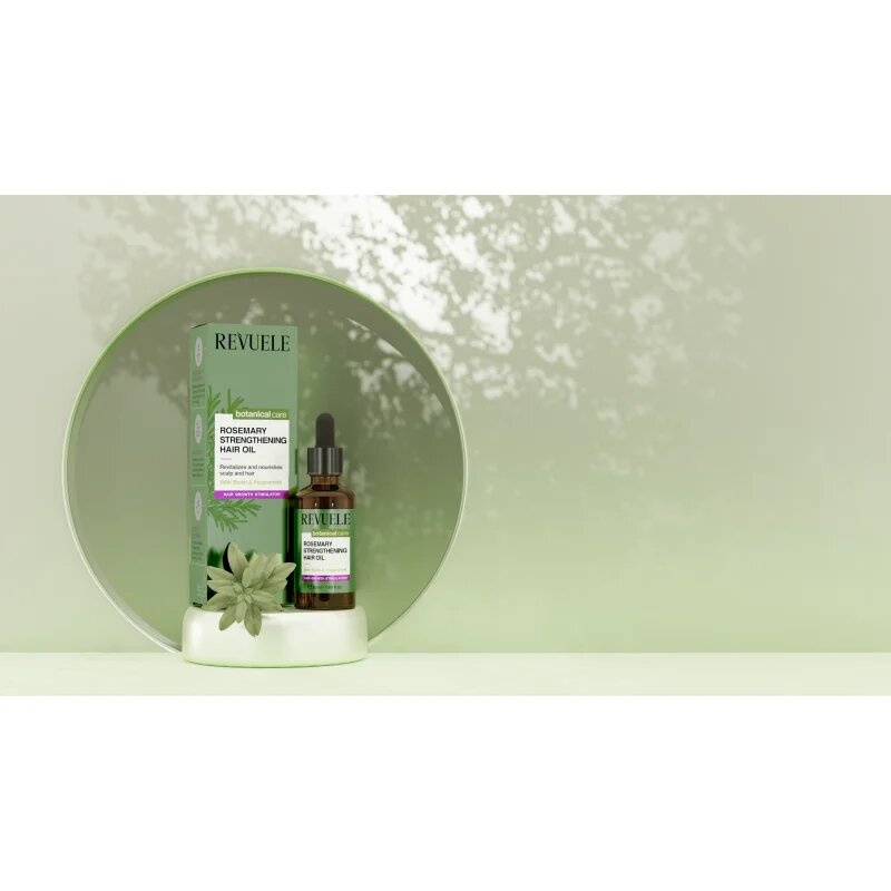 Revuele Botanical Care Rosemary posilující olejíček pro podporu růstu vlasů 50 ml