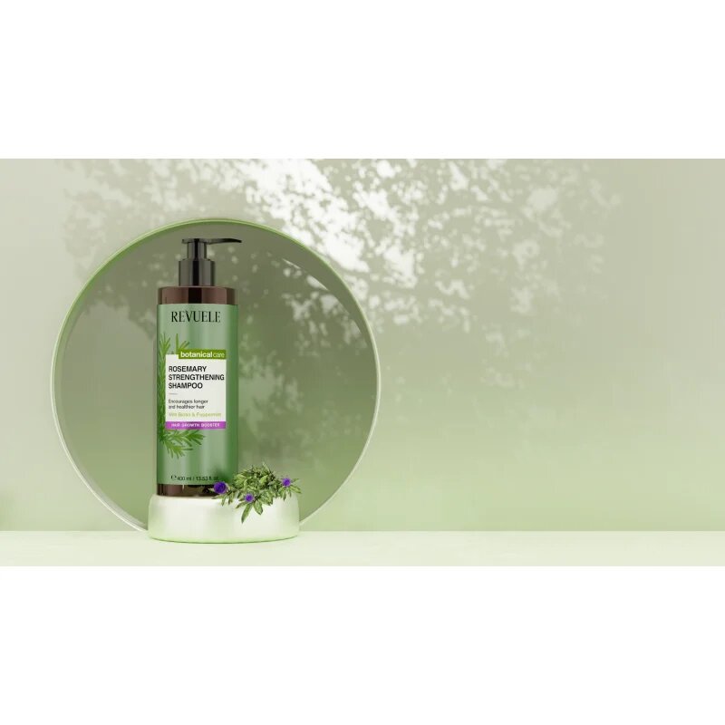 Revuele Botanical Care Rosemary posilující šampon pro podporu růstu vlasů 400 ml