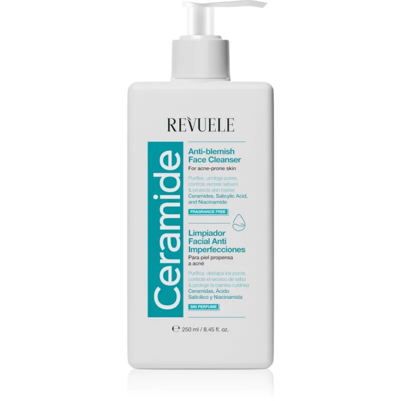 Revuele Ceramide Anti-Blemish Face Cleanser čisticí gel pro problematickou pleť akné 250 ml