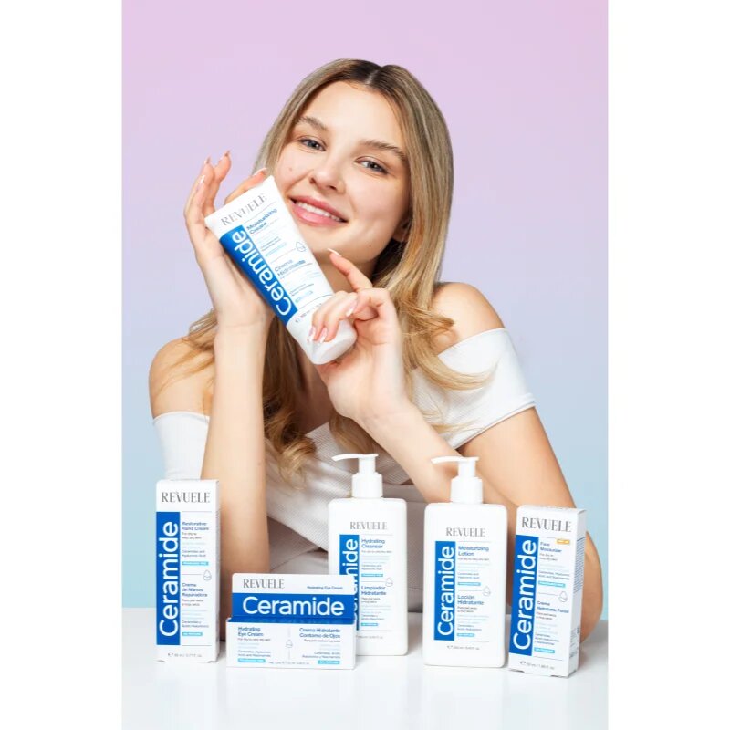 Revuele Ceramide Face Moisturizer SPF 25 denní ochranný krém pro suchou až velmi suchou pleť SPF 25 50 ml