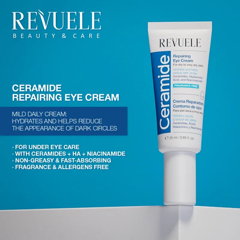 Revuele Ceramide Repairing Eye Cream hydratační oční krém s ceramidy 25 ml