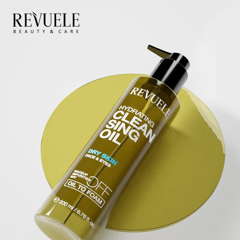 Revuele Cleansing Oil Hydrating čisticí pleťový olej s hydratačním účinkem 200 ml