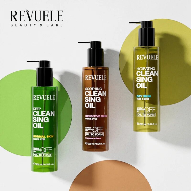 Revuele Cleansing Oil Hydrating čisticí pleťový olej s hydratačním účinkem 200 ml