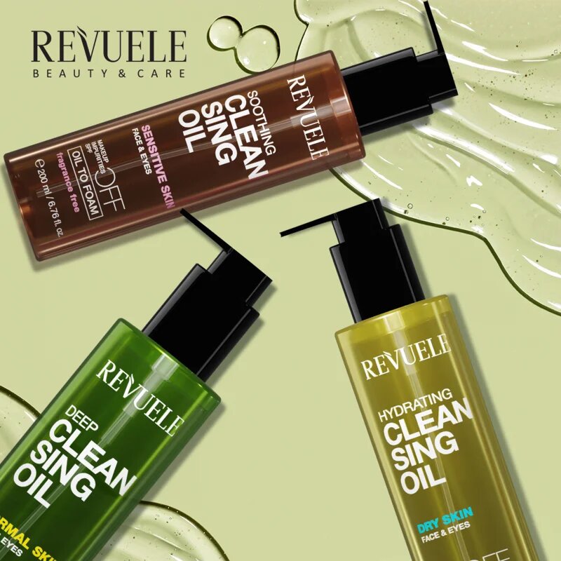 Revuele Cleansing Oil Hydrating čisticí pleťový olej s hydratačním účinkem 200 ml