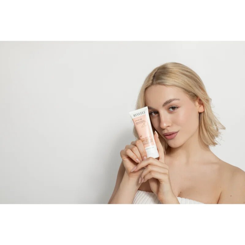 Revuele Daily Sun Hyaluronic Hand Cream SPF 20 hydratační ochranný krém na ruce SPF 20 80 ml
