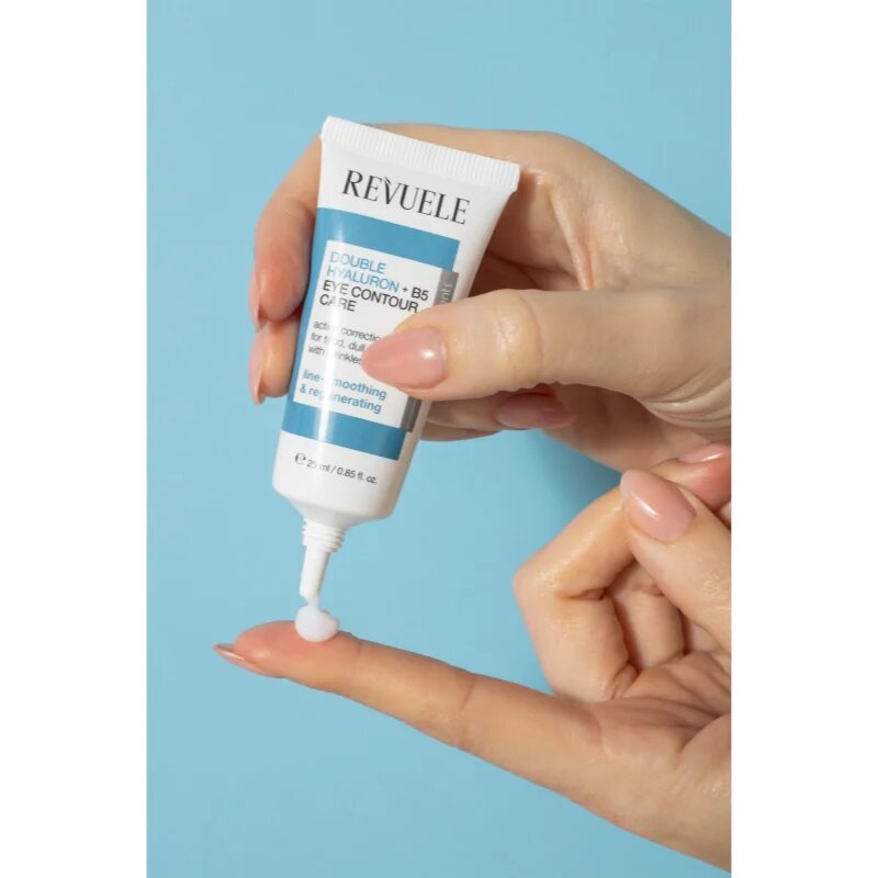 Revuele Double Hyaluron + B5 Eye Contour Care hydratační oční krém proti vráskám 25 ml