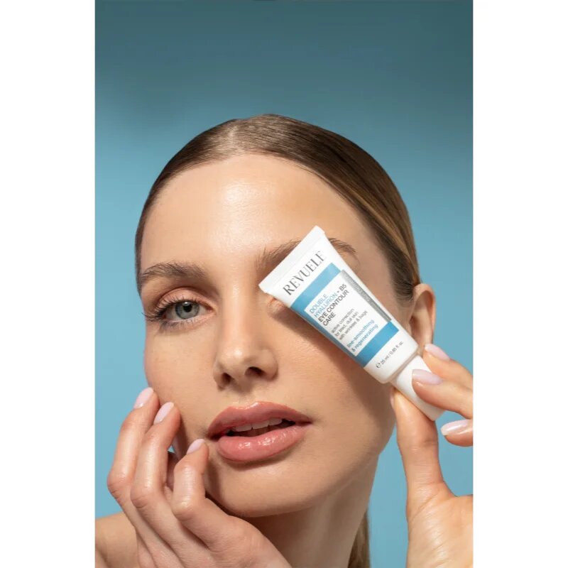 Revuele Double Hyaluron + B5 Eye Contour Care hydratační oční krém proti vráskám 25 ml