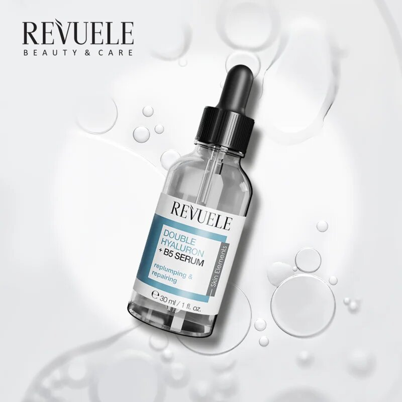 Revuele Double Hyaluron + B5 Serum hydratační pleťové sérum proti vráskám 30 ml