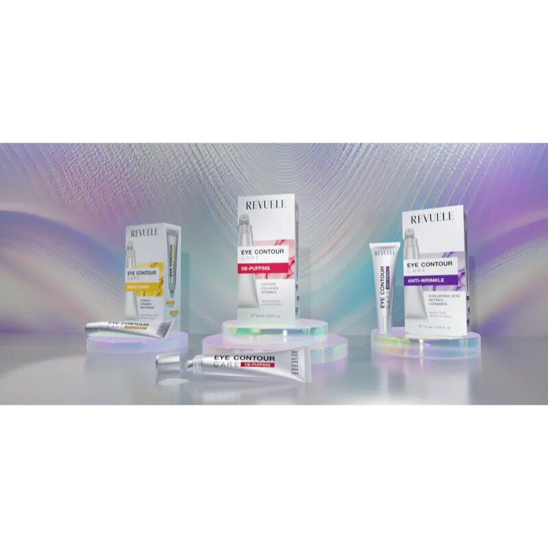 Revuele Eye Contour Care Anti-Wrinkle protivráskový oční krém proti otokům 15 ml