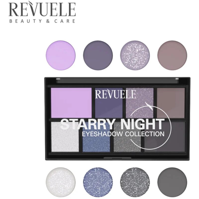 Revuele Eyeshadow Collection paleta očních stínů odstín Starry Night 15 g