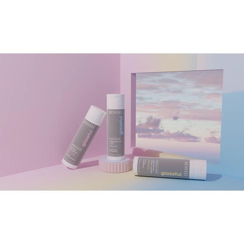Revuele Glazeful Milky Toner Aqua Cloud mléčné tonikum pro hydrataci pleti 200 ml