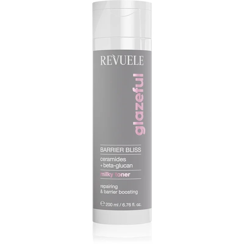 Revuele Glazeful Milky Toner Barrier Bliss mléčné tonikum pro posílení kožní bariéry 200 ml