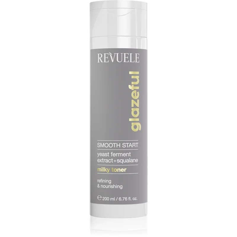 Revuele Glazeful Milky Toner Smooth Start mléčné tonikum pro výživu a vyhlazení pleti 200 ml