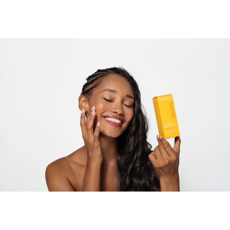 Revuele Glowify A.M. Vibes Power Serum Caffeine + Vitamin E rozjasňující sérum na oční okolí 30 ml