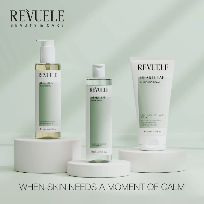 Revuele Heartleaf Purifying Foam pěna pro hloubkové čištění pleti 150 ml