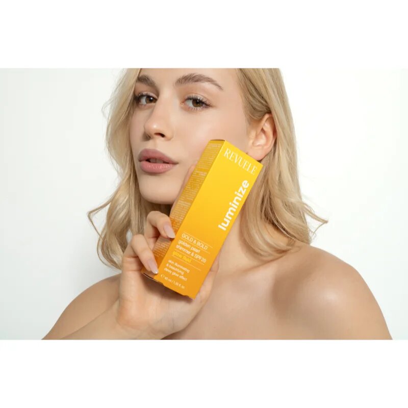 Revuele Luminize rozjasňující fluid SPF 20 odstín Gold & Bold 40 ml