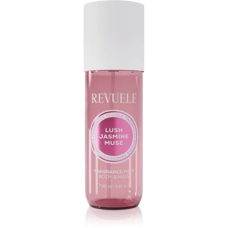 Revuele Lush Jasmine Muse Fragrance Mist parfémovaná mlha na tělo a vlasy pro ženy 150 ml