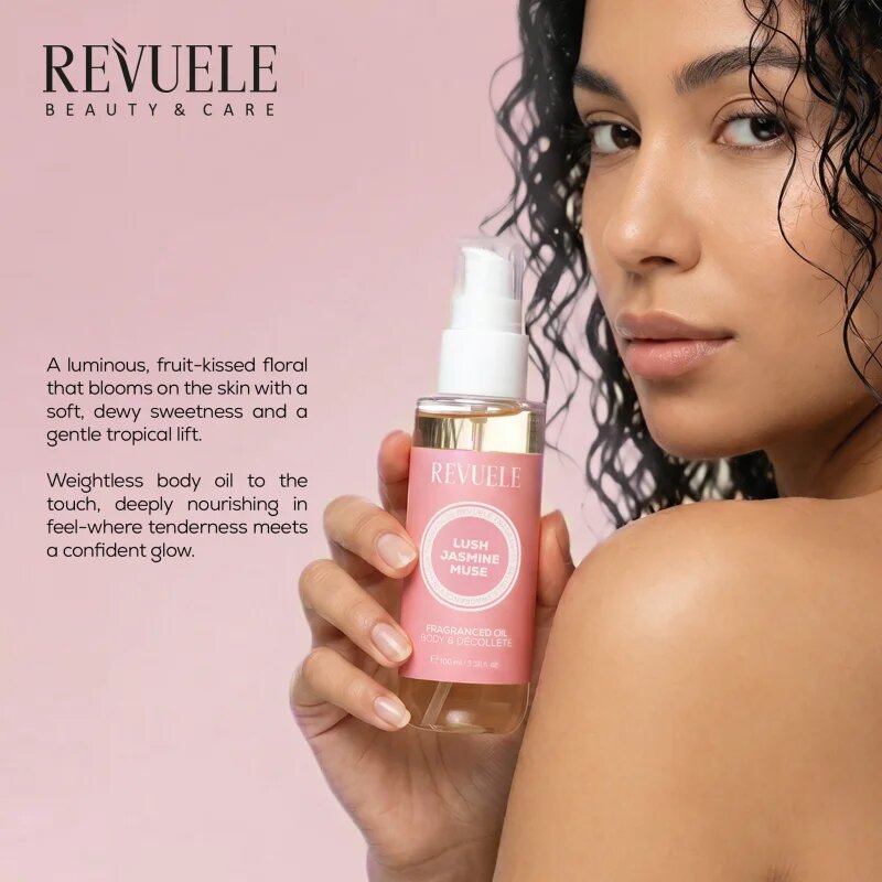 Revuele Lush Jasmine Muse Fragranced Oil parfémovaný olej na tělo 100 ml