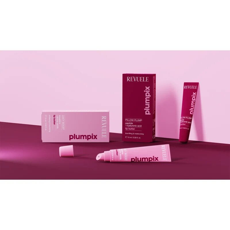 Revuele Plumpix Juicy Boost pečující máslo na rty 15 ml