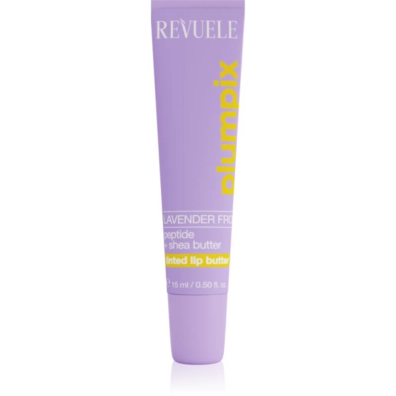 Revuele Plumpix Lavender Frost tónovací balzám na rty odstín Silver Shimmer 15 ml