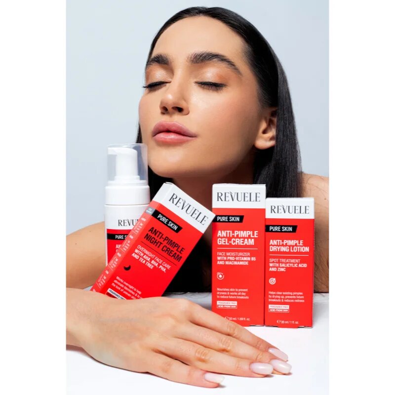 Revuele Pure Skin Anti-Pimple lehký hydratační krém pro problematickou pleť akné 50 ml