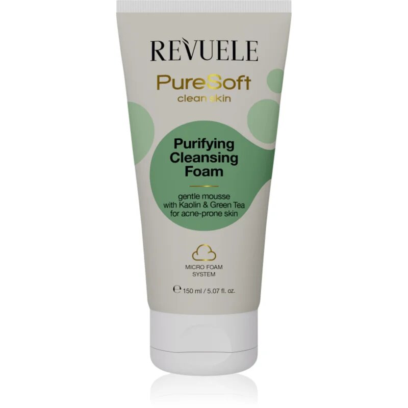 Revuele PureSoft Clean Skin hloubkově čisticí pěna pro problematickou pleť 150 ml