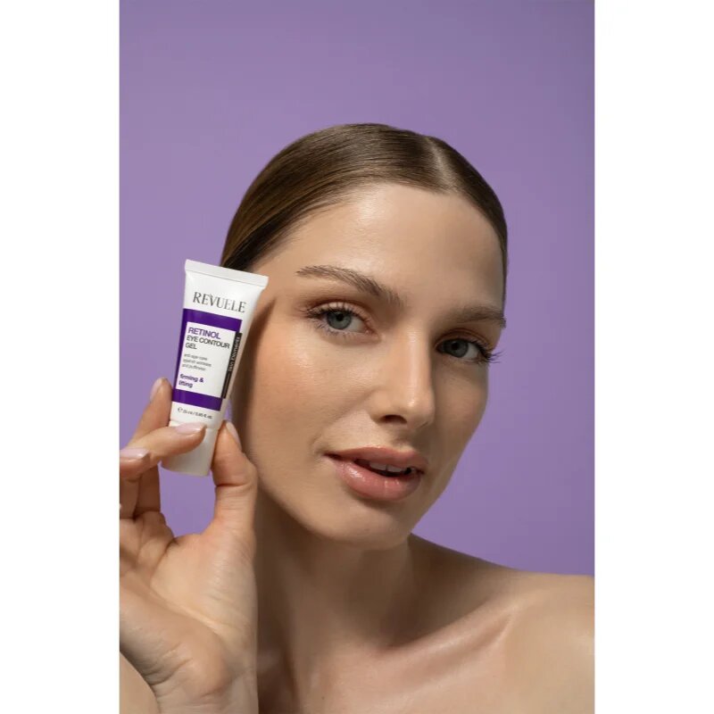 Revuele Retinol Eye Contour Gel hydratační oční gel proti vráskám a tmavým kruhům 25 ml