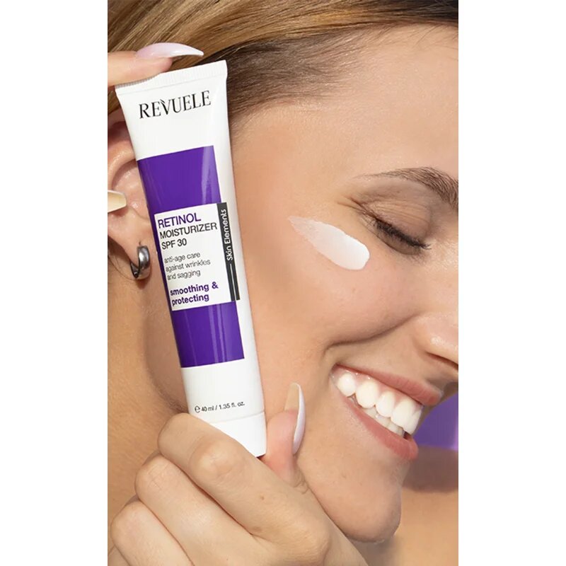 Revuele Retinol Moisturizer SPF 30 intenzivní hydratační krém proti vráskám SPF 30 40 ml