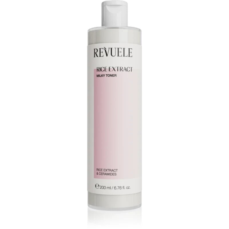 Revuele Rice Extract Milky Toner mléčné tonikum pro obnovu kožní bariéry 200 ml