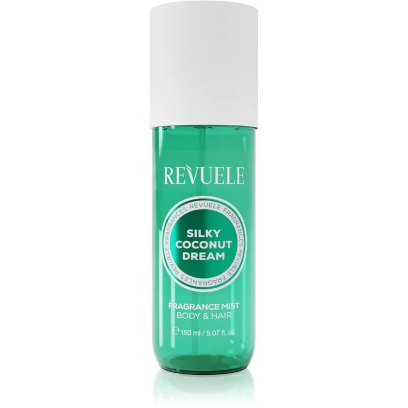 Revuele Silky Coconut Dream Fragrance Mist parfémovaná mlha na tělo a vlasy pro ženy 150 ml