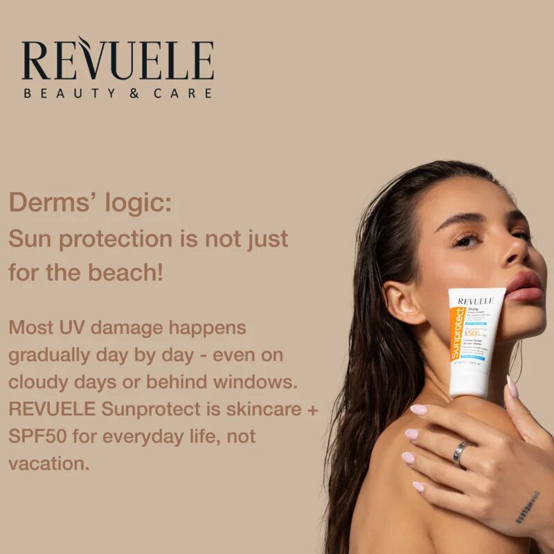 Revuele Sunprotect Moisture Boost hydratační denní krém SPF 50+ 50 ml