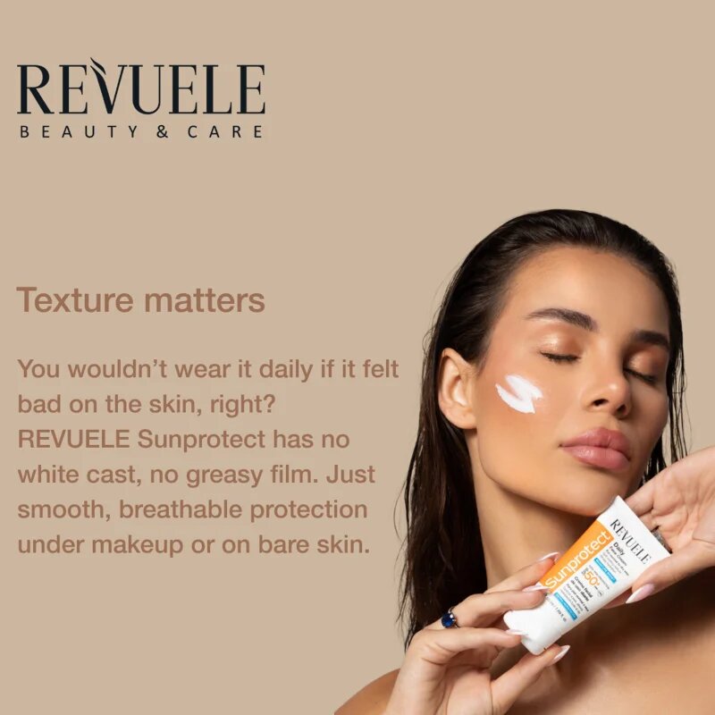 Revuele Sunprotect Moisture Boost hydratační denní krém SPF 50+ 50 ml