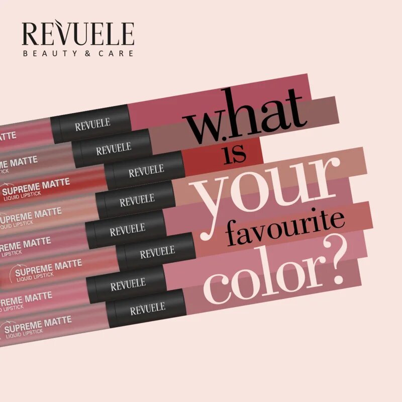 Revuele Supreme Matte Liquid Lipstick matná tekutá rtěnka odstín 11 55 ml