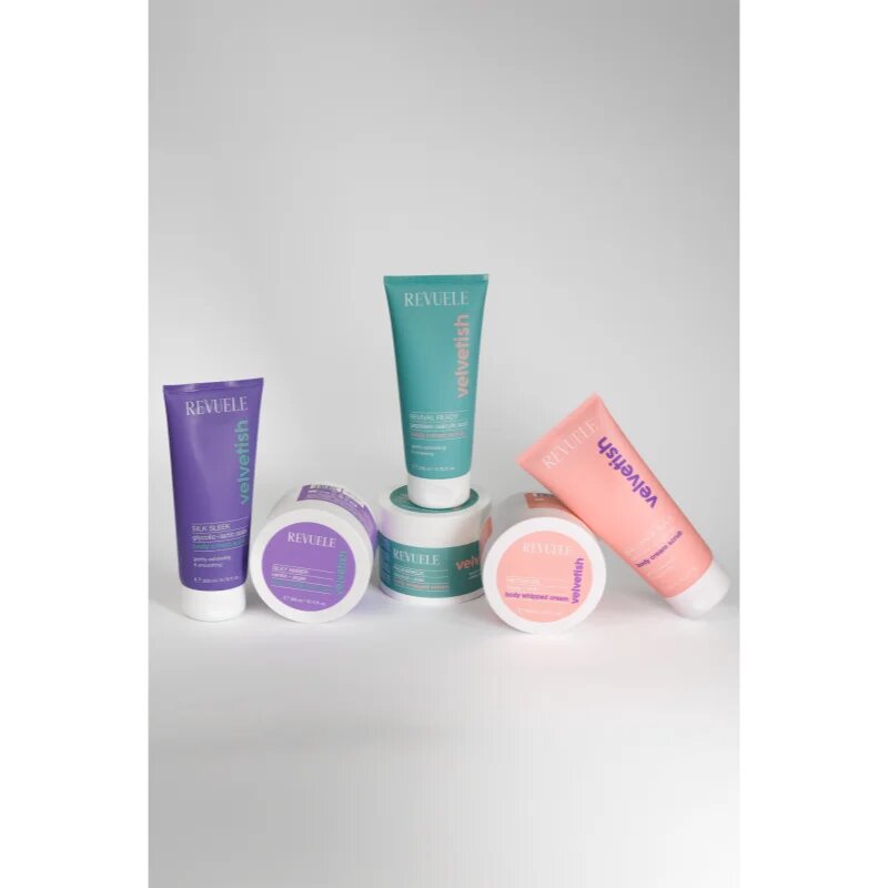 Revuele Velvetish Palm Breeze Body Whipped Cream hydratační tělový krém Coconut + Shea 300 ml