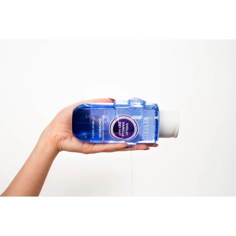 Revuele Violet Vanilla Delight Fragranced Hydrating Shower Gel parfémovaný sprchový gel s hydratačním účinkem pro ženy 400 ml